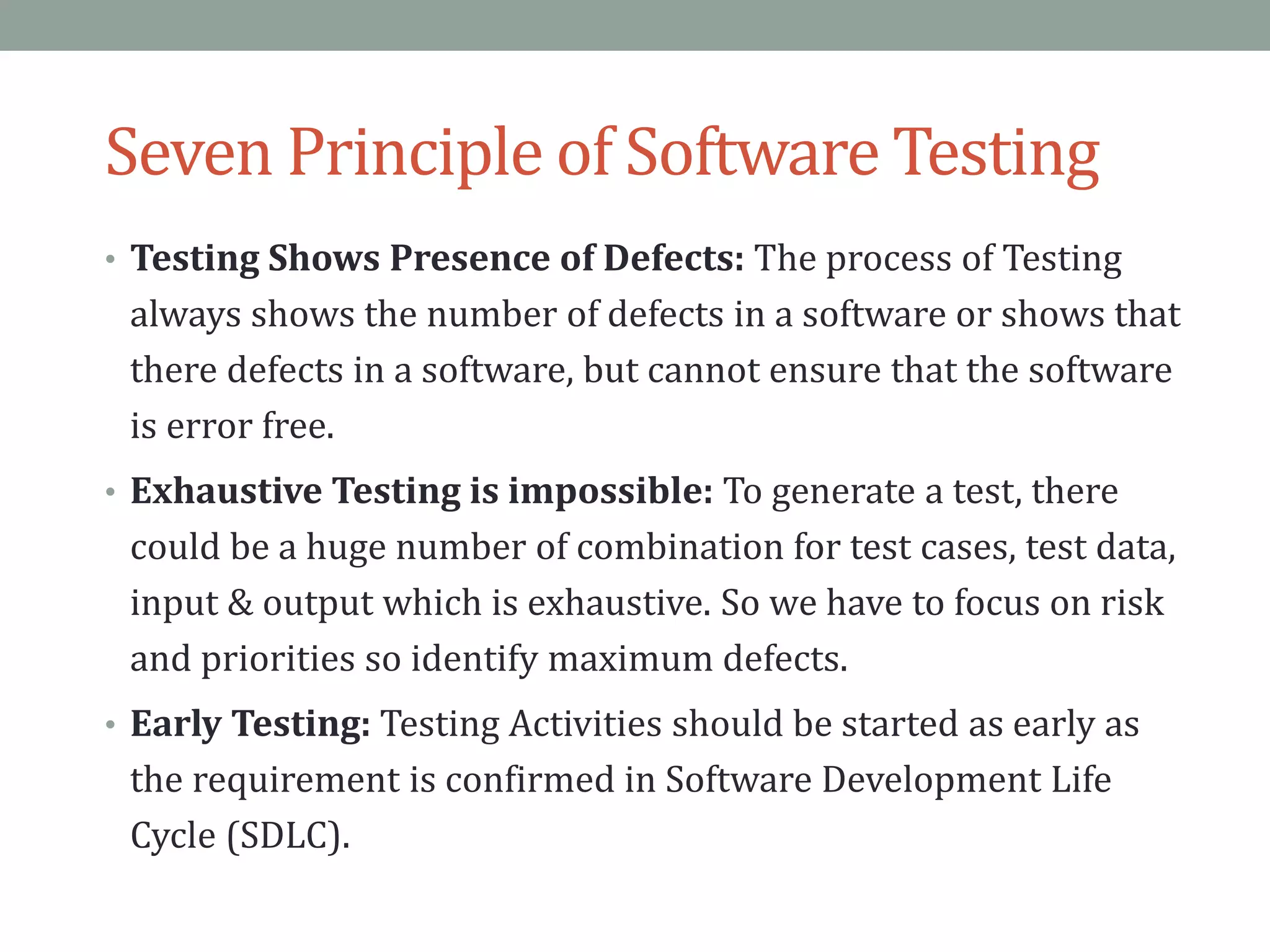 Fundamentals of Software Quality Assurance & Testing | PPTX | Computing ...