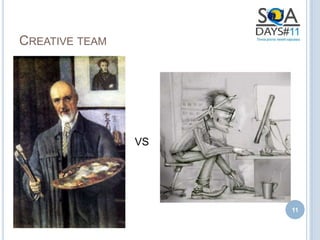 CREATIVE TEAM




               VS




                     11
 