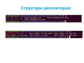 Структура репозитория:
 