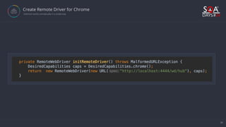 Easy Setup for Parallel Test Execution with Selenium Docker | PDF