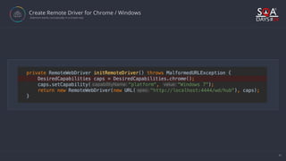 Easy Setup for Parallel Test Execution with Selenium Docker | PDF