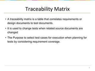 Sqa, test scenarios and test cases | PDF