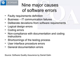 Sqa V And V Share | PPT