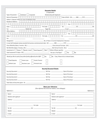SQB FORM | PDF