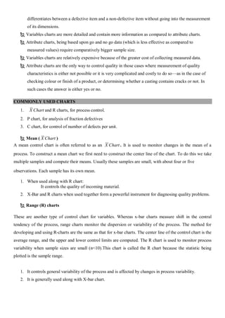 Comprehensive Overview of Statistical Quality Control and Quality ...