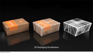 3D Packaging Visualisation
Monday, 20 August 2012
 