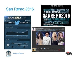 www.gruppolen.it
San Remo 2016
 