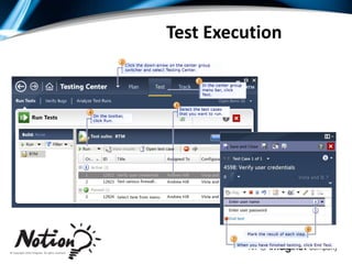 Test Plans and Test Settings