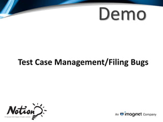The ProblemDevelopment and test have built a wall:Development work happens on one side of the wall.Testing happens on the other. Builds and test results are passed back and forth, but not in a collaborative fashion.