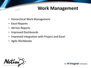 Work ManagementNEW!Hierarchical Work Management