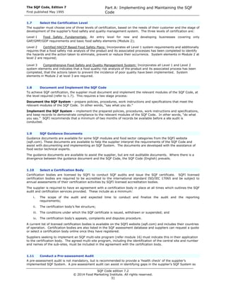 Sqf Module 2 Sqf code ed-7.2-july | PDF