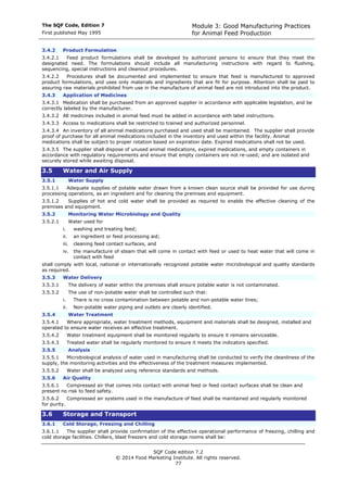 Sqf code ed-7.2-july | PDF