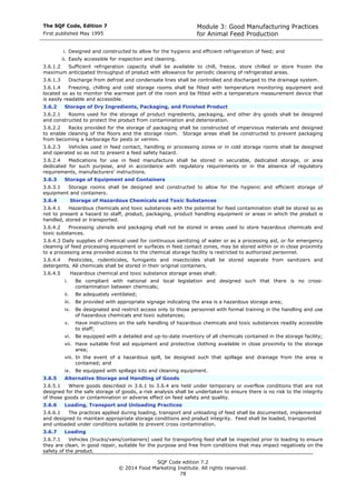 Sqf code ed-7.2-july | PDF