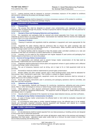Sqf code ed-7.2-july | PDF