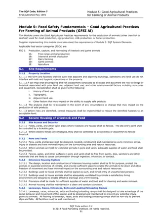 Sqf code ed-7.2-july | PDF