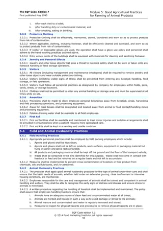 Sqf code ed-7.2-july | PDF