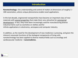Nanomedicine: Advances in Nanotechnology for Diagnosis and Therapy | PDF