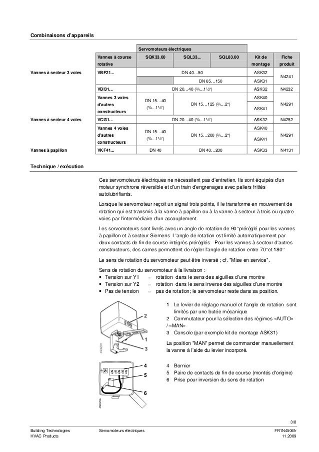 Johnson Controls Vanne 3 Voies VG3310CS - Odilon Plus
