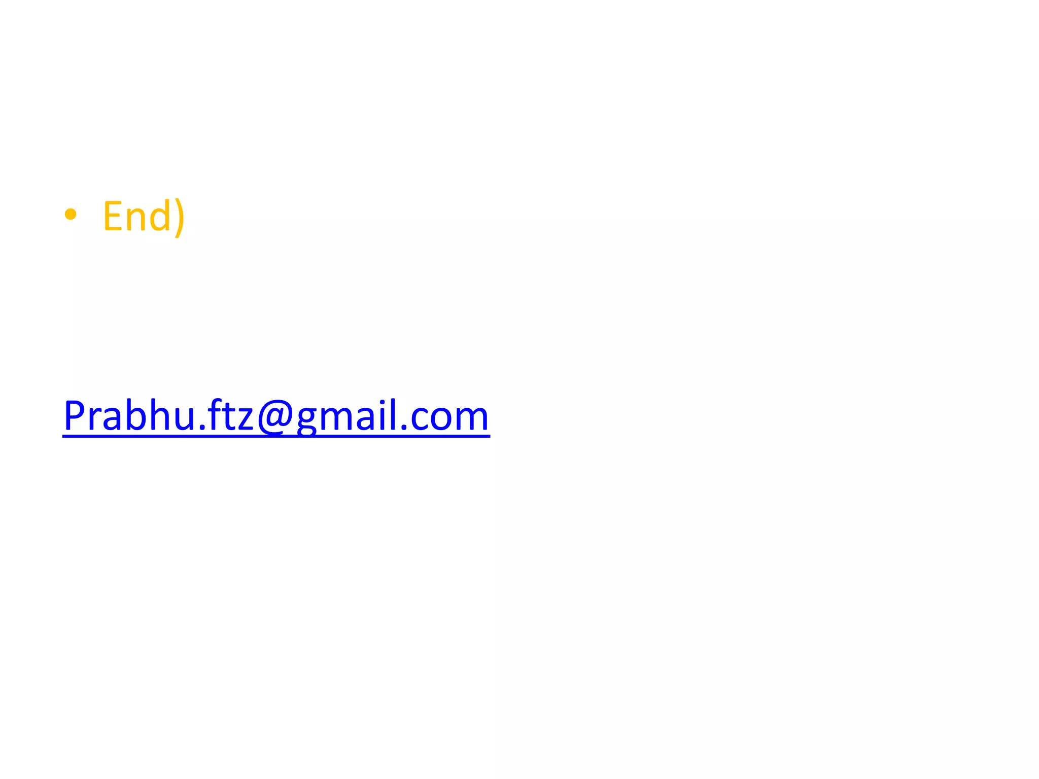 End)Prabhu.ftz@gmail.com