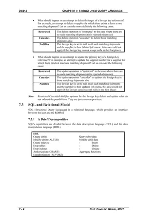 Structured Query Language | PDF