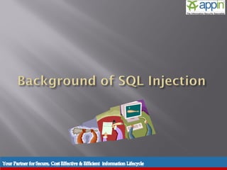 Introduction   Background   Techniques   Prevention   Demo   Conclusions   Questions
 