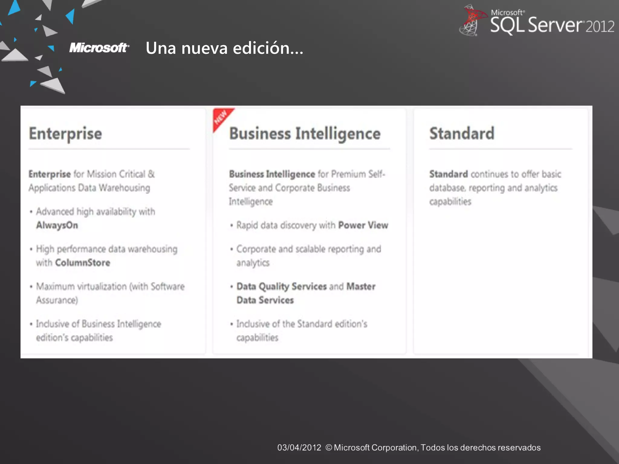 Una nueva edición…
 