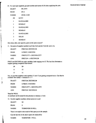 Sql | PDF