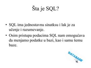 SQL | PPTX