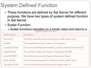 Sql tutorial | PPT