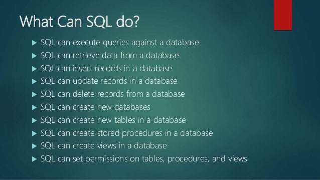 SQL