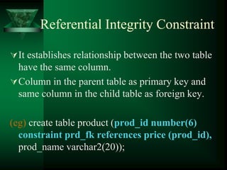 Sql | PPTX