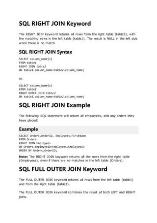 Sql | DOCX