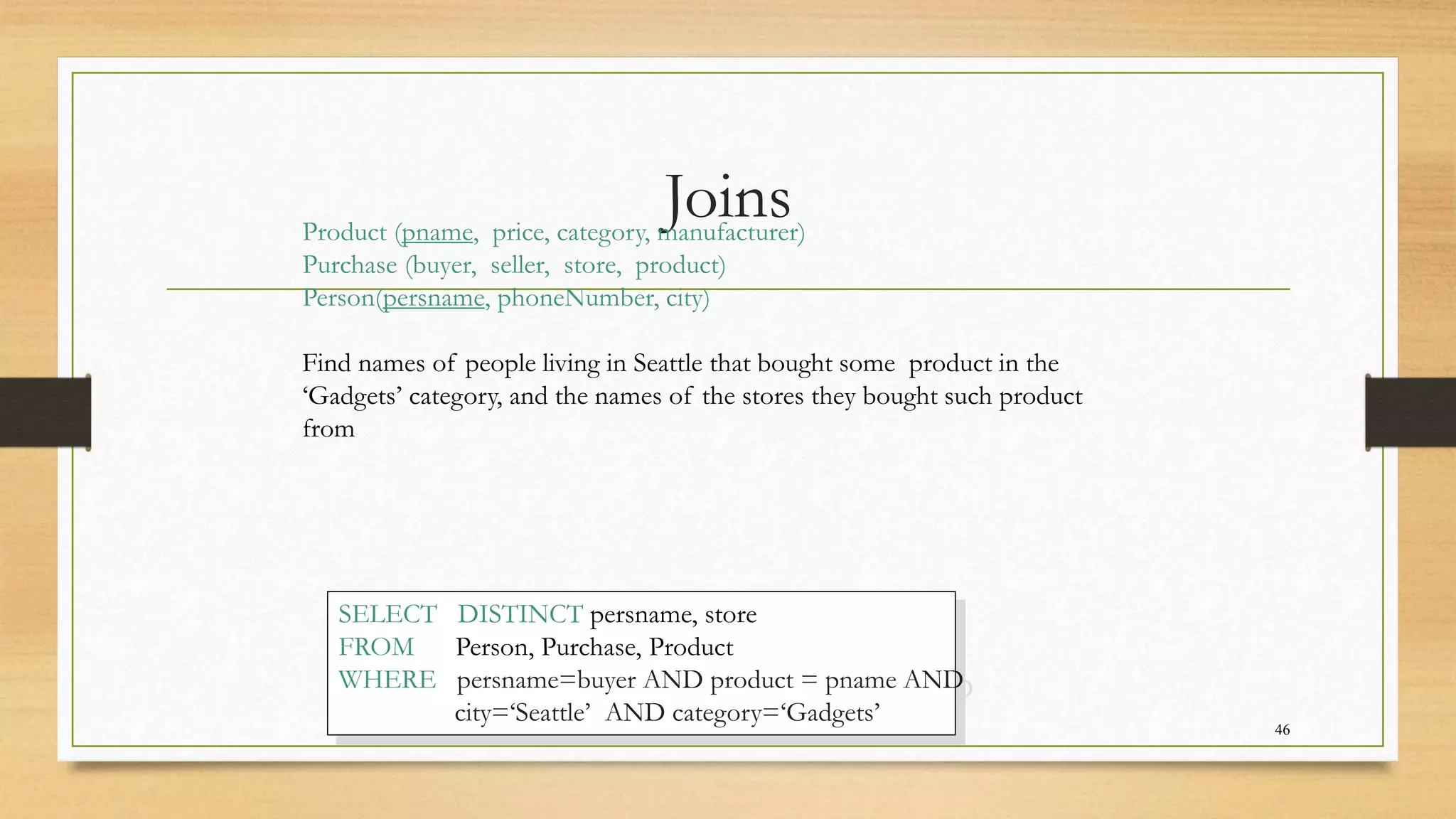 SQL - DML and DDL Commands | PPT