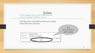 SQL - DML and DDL Commands | PPTX