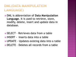 Sql | PPT | Free Download image.