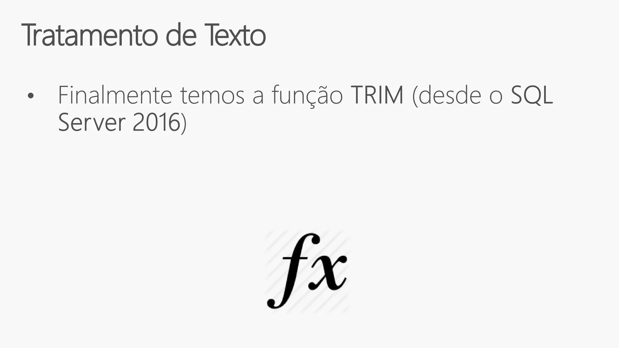 Tratamento de Texto