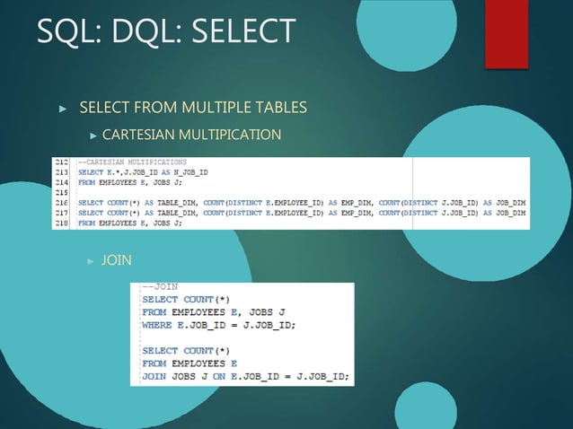 SQL .pptx | Databases | Computer Software and Applications