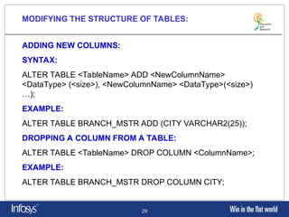 Logical Database Design. Converting ER Diagrams to relational schema ...