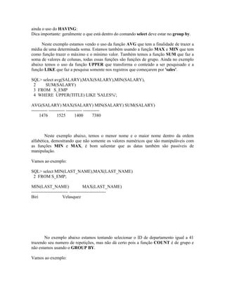 Sql   apostila de sql