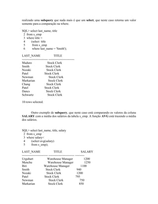 Sql   apostila de sql