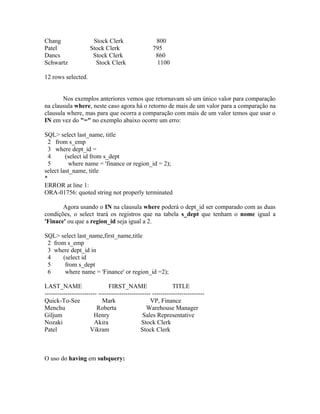 Sql   apostila de sql