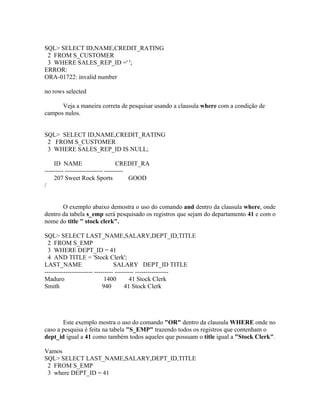 Sql   apostila de sql