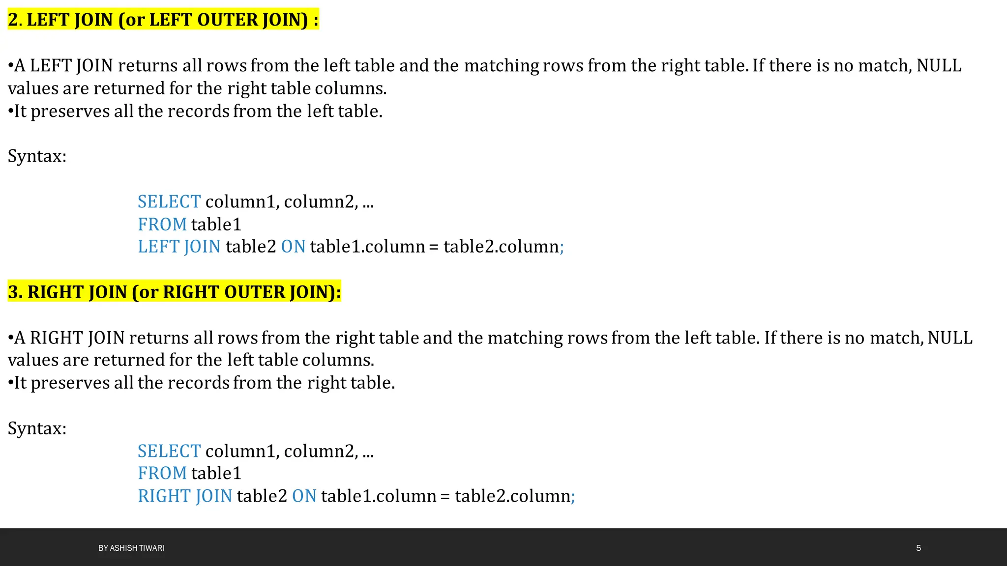 SQL -Beginner To Intermediate Level.pdf