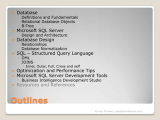 Practical MS SQL Introduction | PPTX