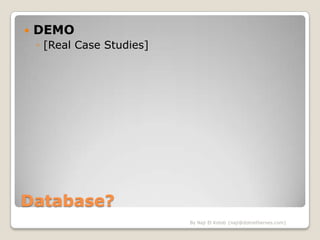 Practical MS SQL Introduction | PPTX