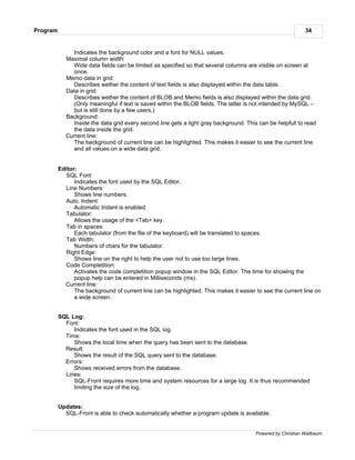 Sql Front Manual | PDF