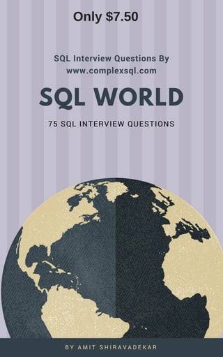 Sql interview-book | PDF