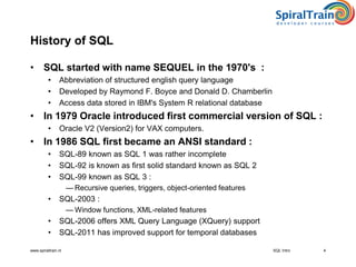 SQL Intro | PPT