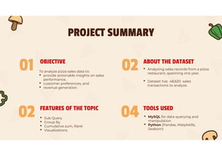 Pizza House Sales Analysis --SQL Project | PDF