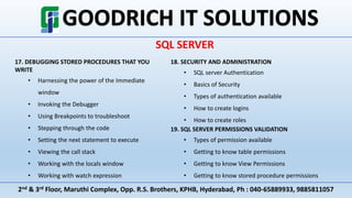 Sql server | PPT